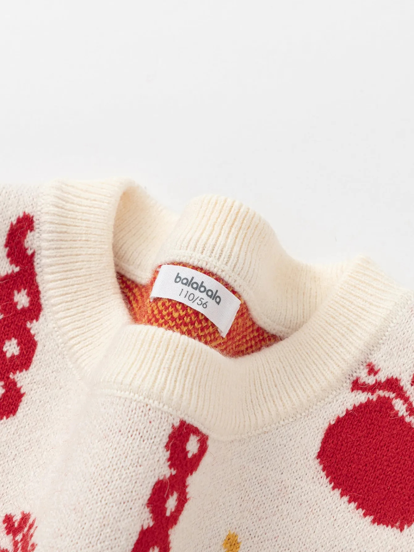 Balabala Children Sweater Turtleneck Sweater Autumn And Winter 2024 New Kid Loose Boy And Girl Knitwear Fashion