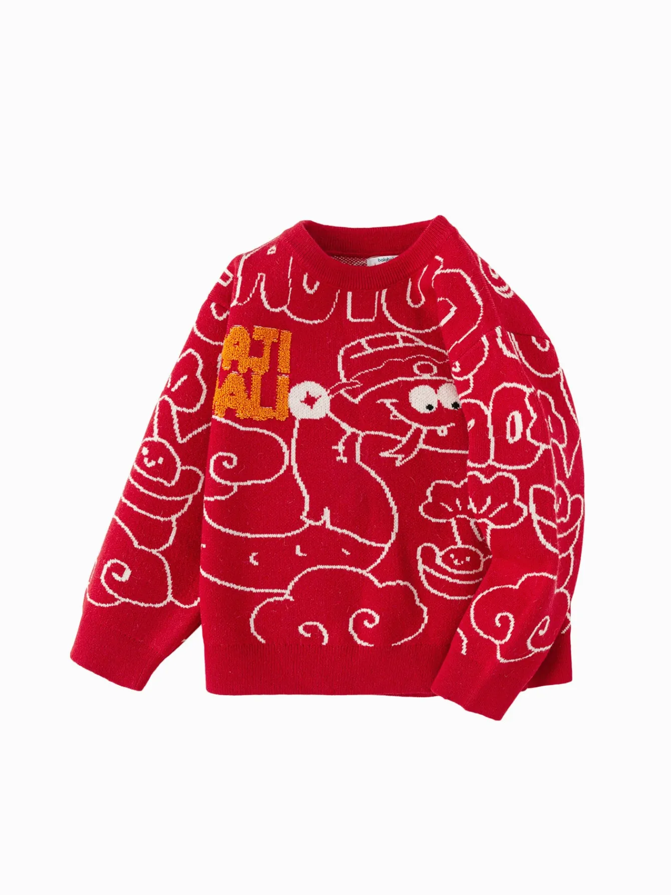 Balabala Children Sweater Turtleneck Sweater Autumn And Winter 2024 New Kid Loose Boy And Girl Knitwear Fashion