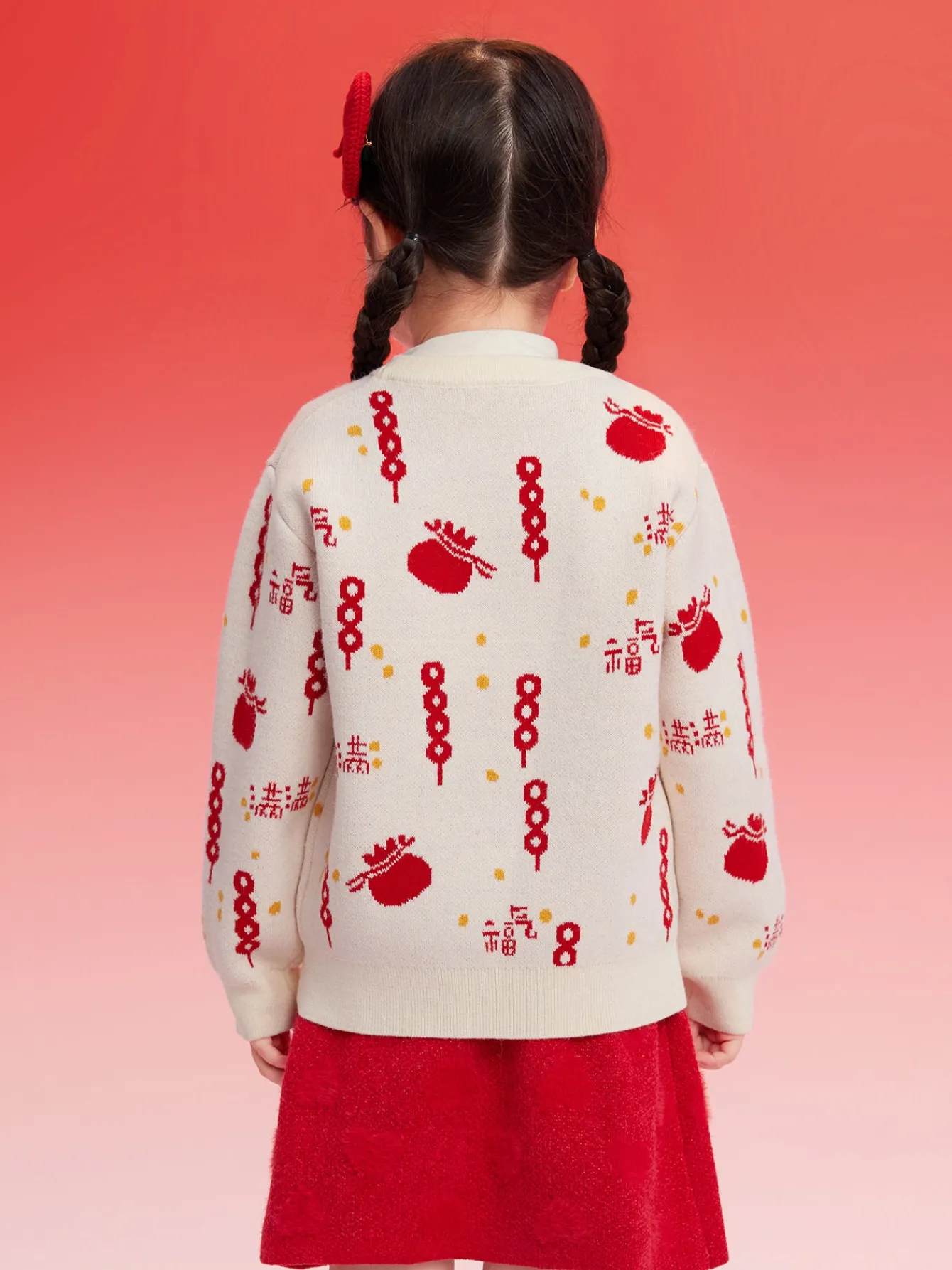 Balabala Children Sweater Turtleneck Sweater Autumn And Winter 2024 New Kid Loose Boy And Girl Knitwear Fashion