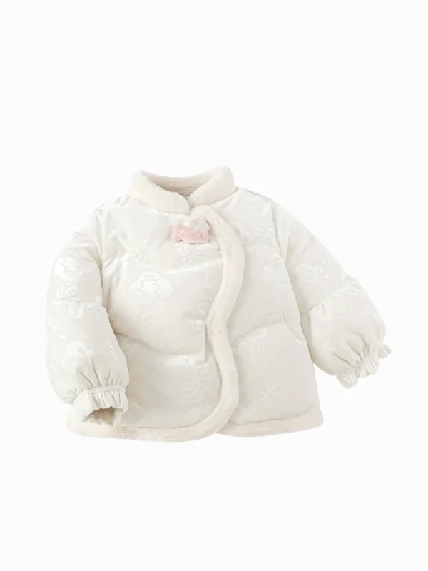 Balabala Children's Clothes Baby Down Jacket Baby Coat 2025 New Winter Clothes Neo- Chinese style New Year Greeting Outfit Cheap
