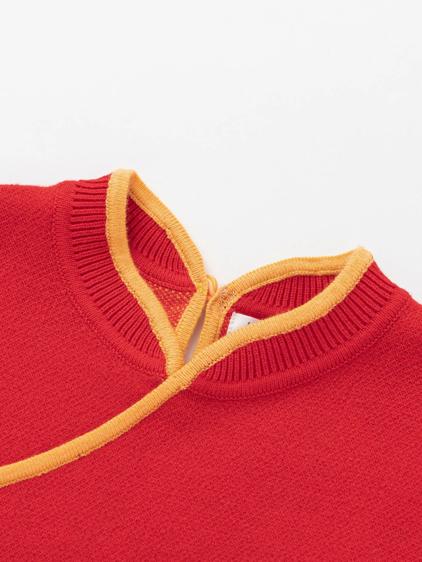 Balabala Children's Clothes Baby Dress Baby Dress 2025 New Chinese Style Qipao Dress New Year Season Trendy Red Best Sale