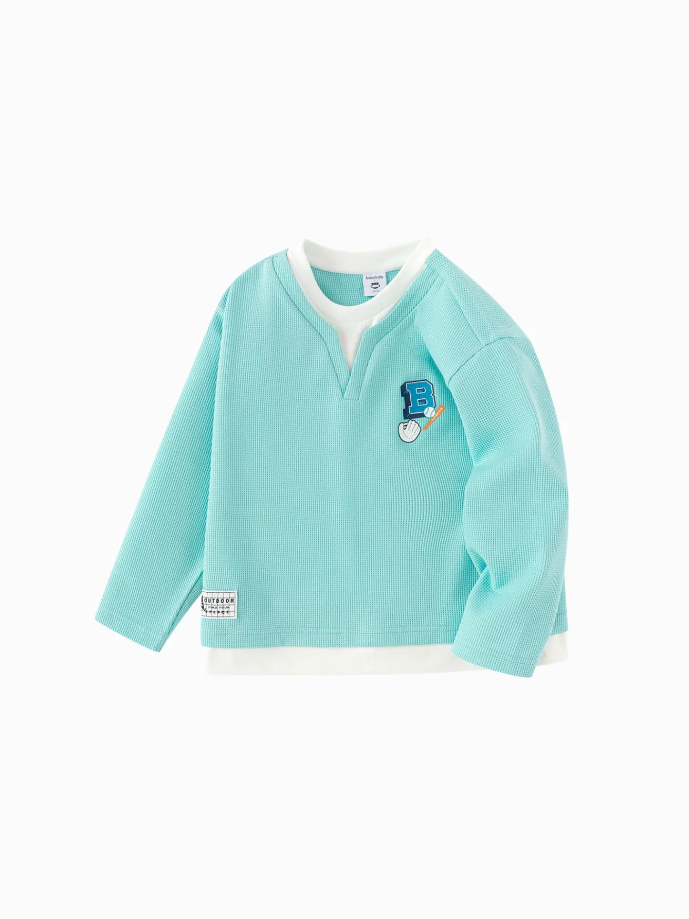 balabala_childrens_clothing_boys_long_sleeve_tshirt_lining__spring_new_style_top_0.webp Balabala Children's Clothing Boys' Long Sleeve T-Shirt Lining 2025 Spring New Style Top Blue Green Flash Sale