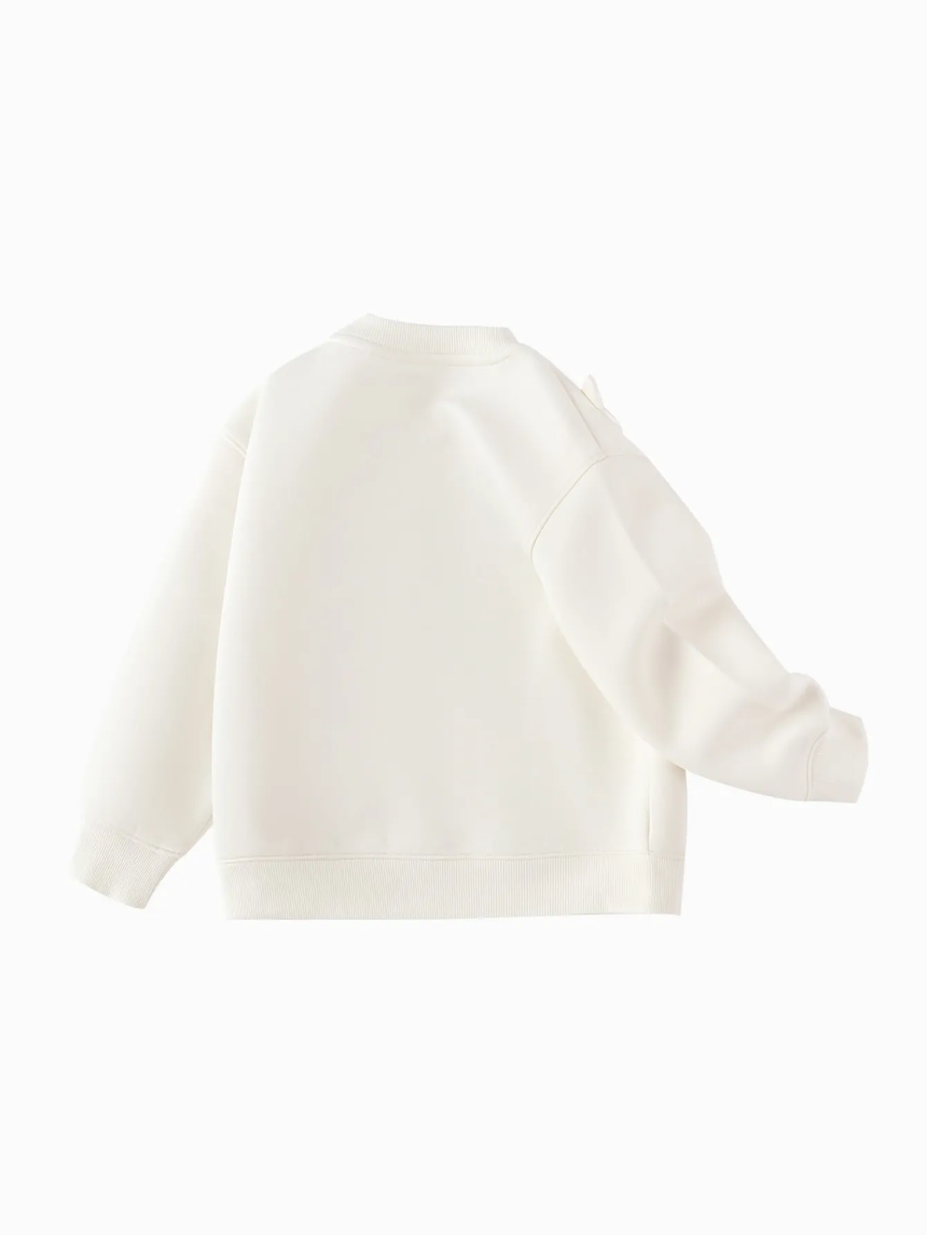 Balabala children's clothing boys' sweatshirt cartoon long-sleeved top 2025 spring and autumn new outfit Off-white Hot