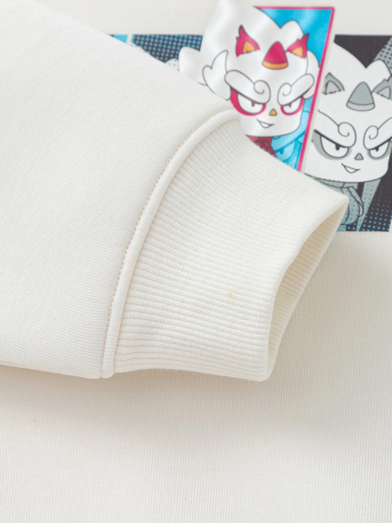 Balabala children's clothing boys' sweatshirt cartoon long-sleeved top 2025 spring and autumn new outfit Off-white Hot