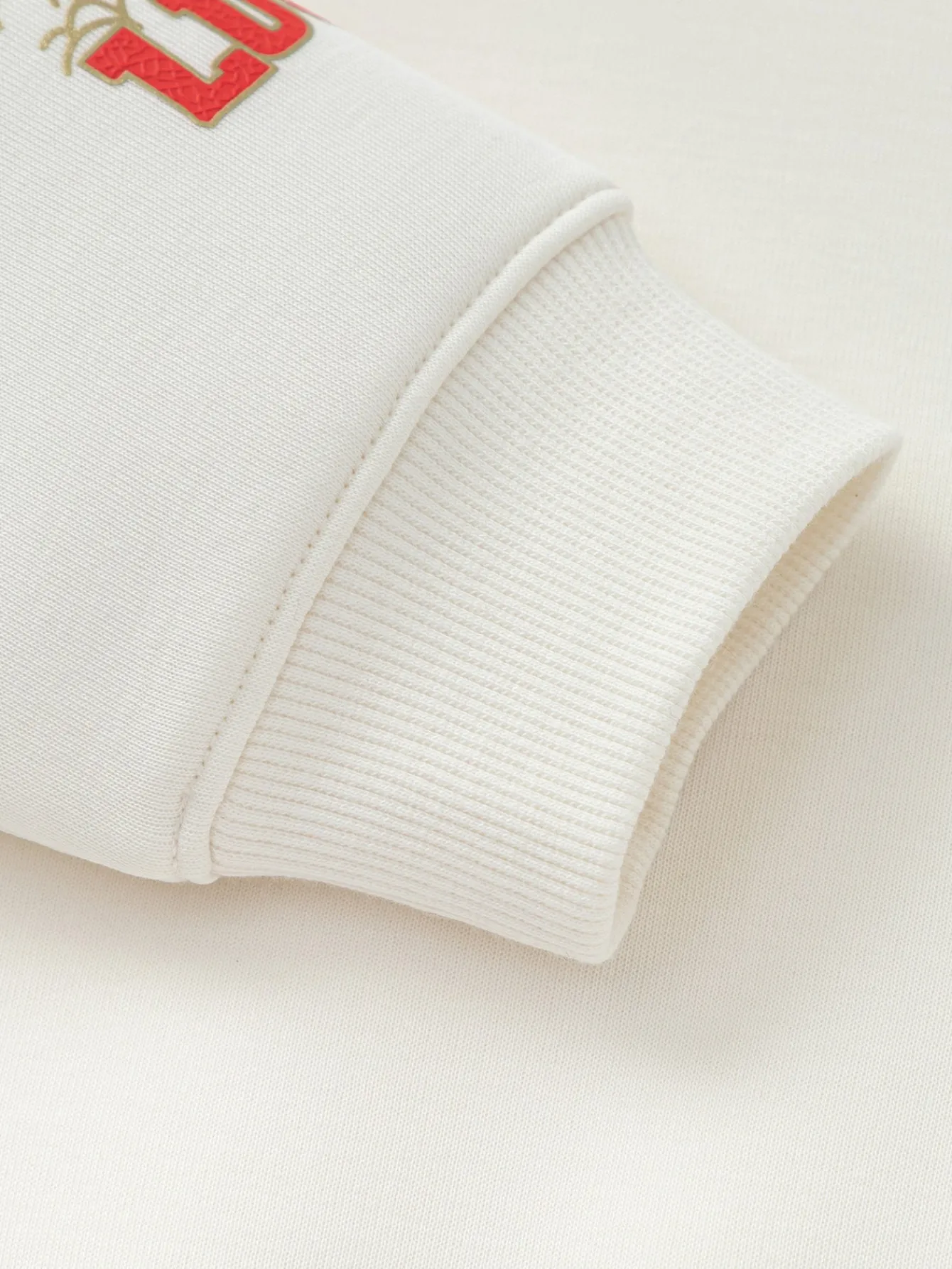 Balabala children's clothing boys' sweatshirt national style top 2025 spring and autumn new year's outfit trendy Off-white Store