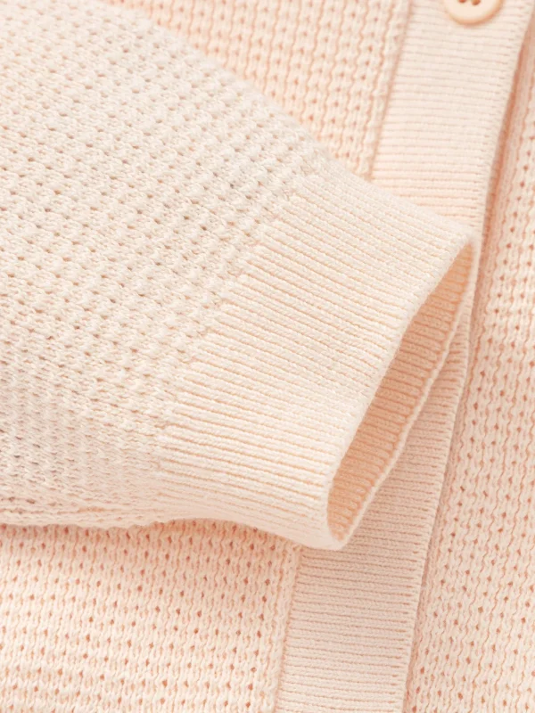 Balabala Children's Clothing Girls' Knitwear Embroide Knit Cardigan 2025 Spring New Red Online
