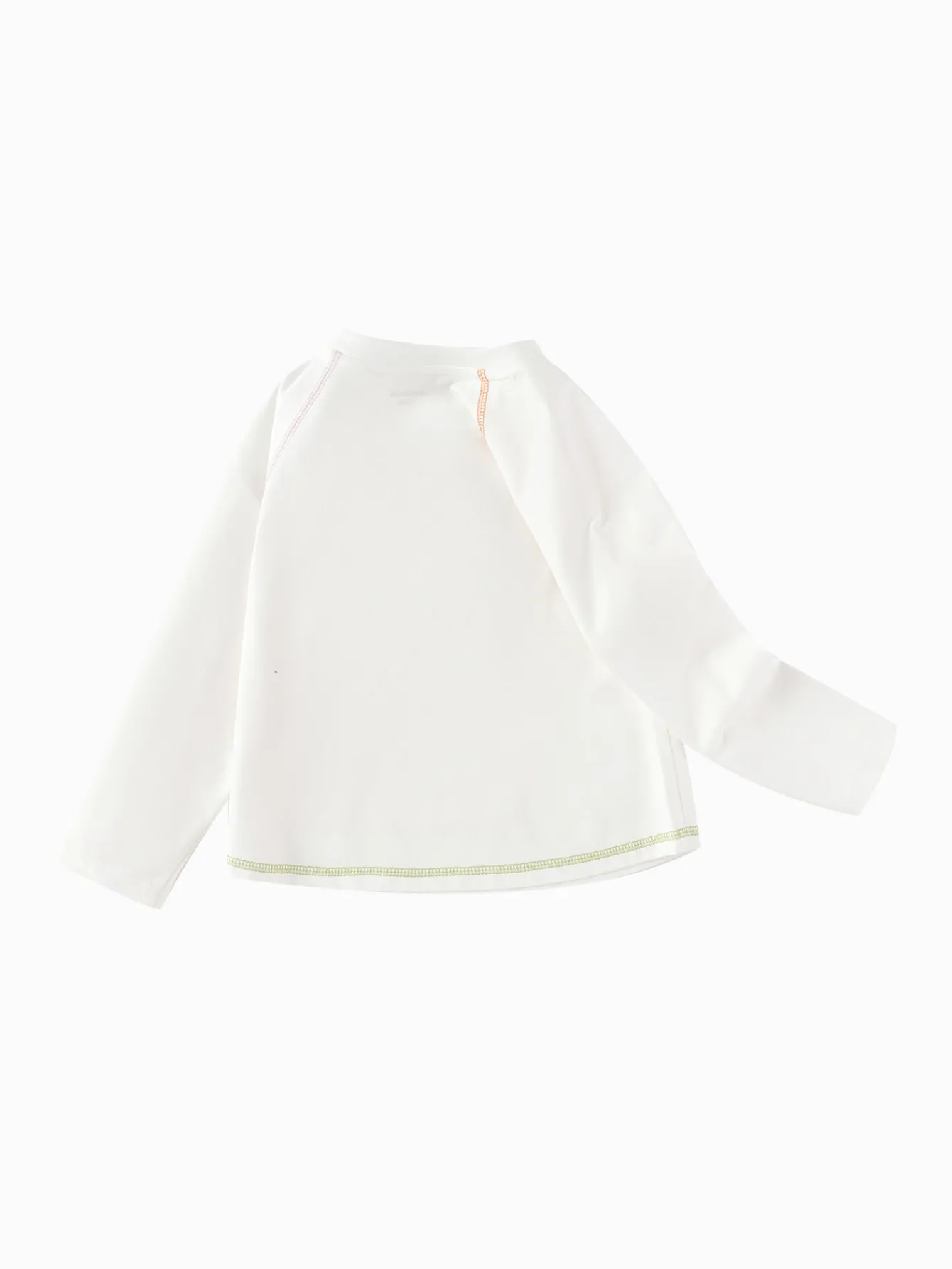 Balabala Children's Clothing Girls' Long Sleeve T-Shirt 2025 Spring New Style Underwear Top Sweet Raw White Cheap