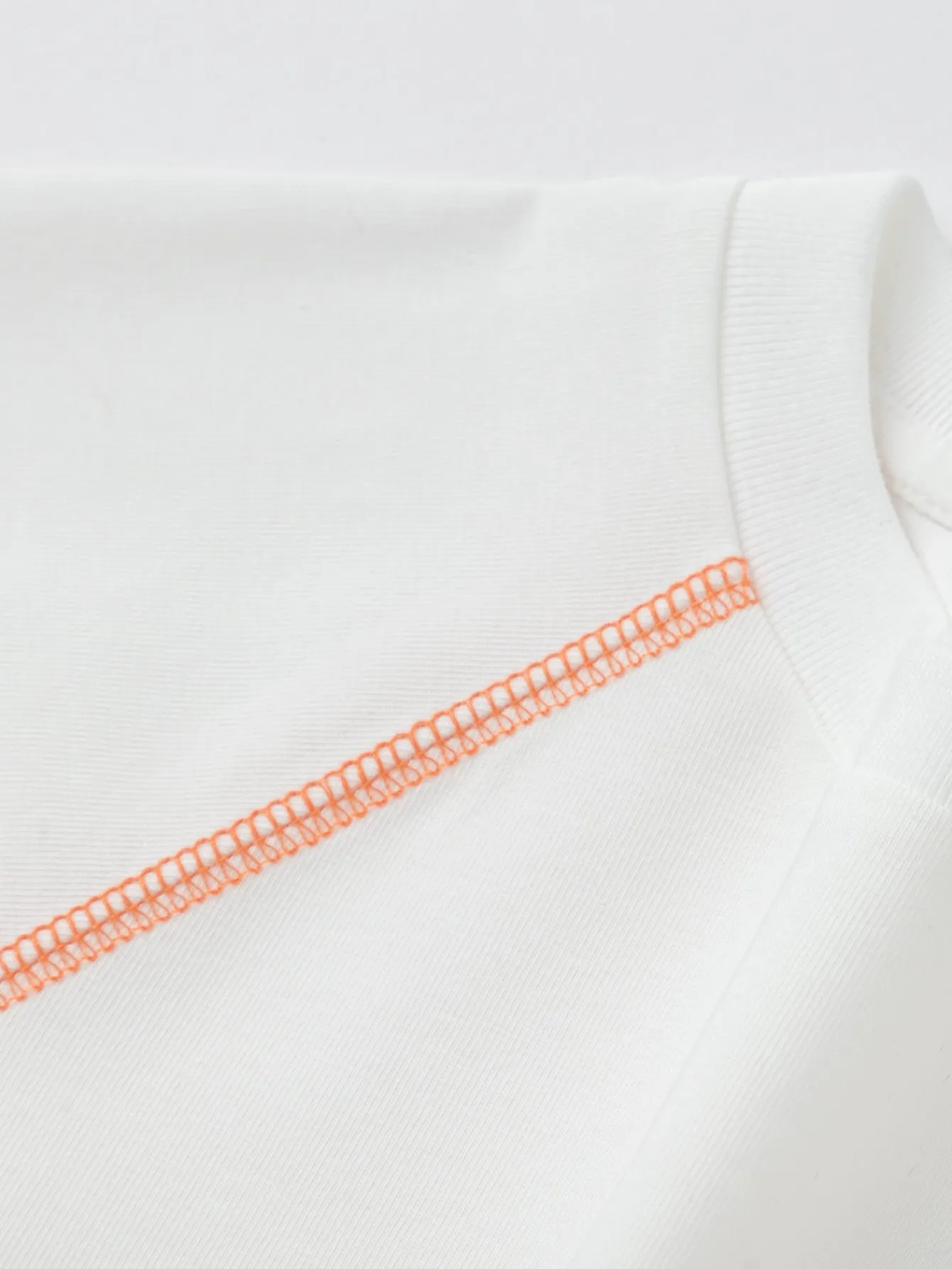 Balabala Children's Clothing Girls' Long Sleeve T-Shirt 2025 Spring New Style Underwear Top Sweet Raw White Cheap