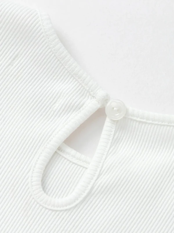 Balabala Children's Dress Toddler Girls 2025 Spring New Arrival Fake Two-Piece Dress Literary Raw White Clearance
