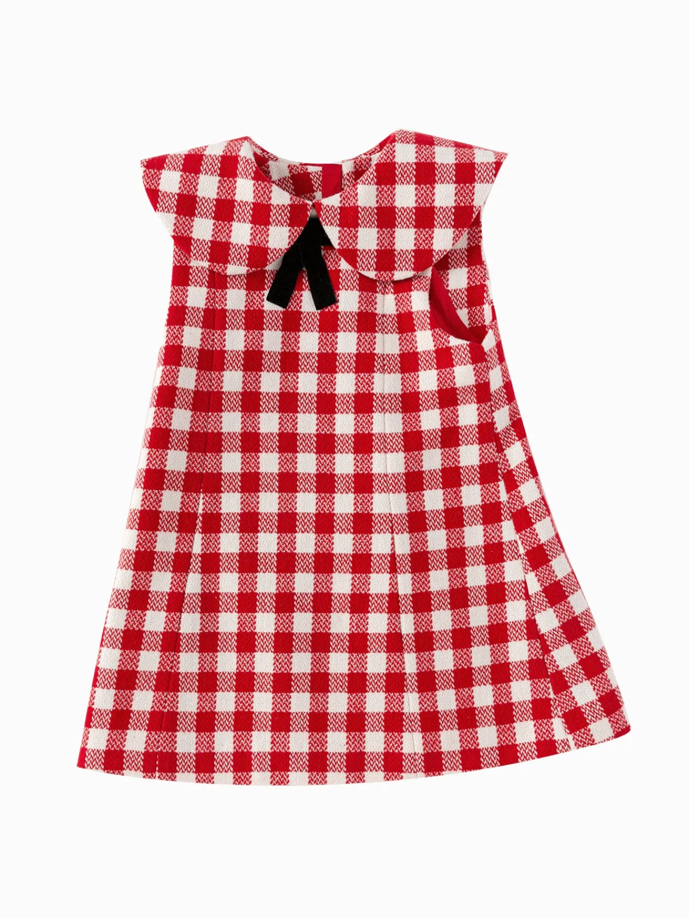 Balabala Children's Dress Toddler Girls A-Line Skirt 2025 Spring and Autumn New Arrival Dress Red White Best