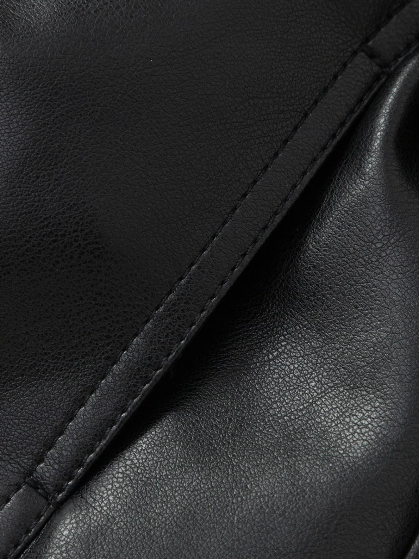 Balabala Children's Jacket Matte Faux Leather Coat Girls' Clothing 2025 Spring and Autumn New Top Black Flash Sale