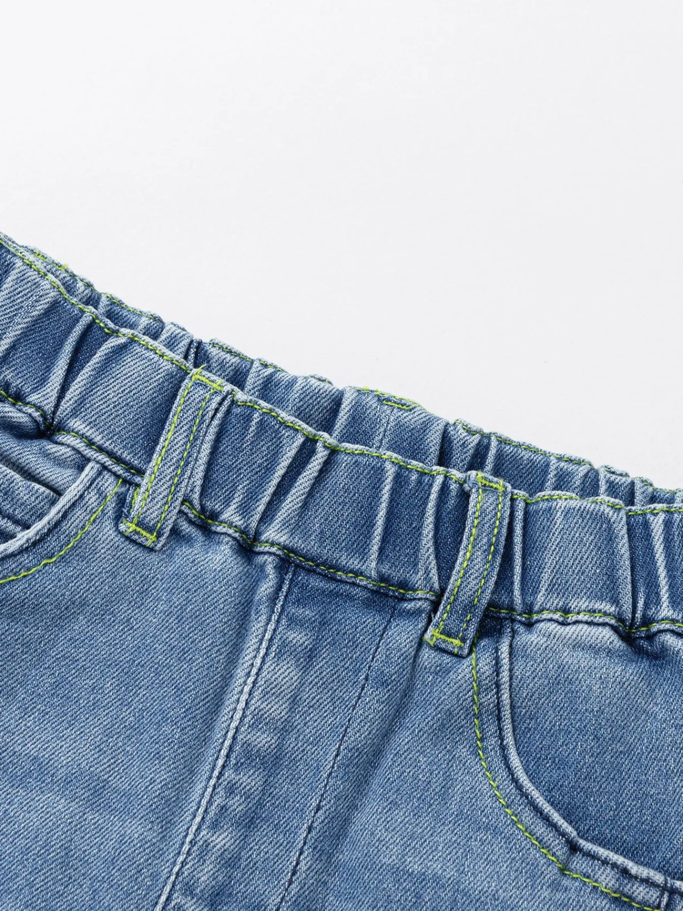 Balabala Children's Jeans Boys' Carrot Pants 2025 Spring New Long Pants Denim Medium Blue Online