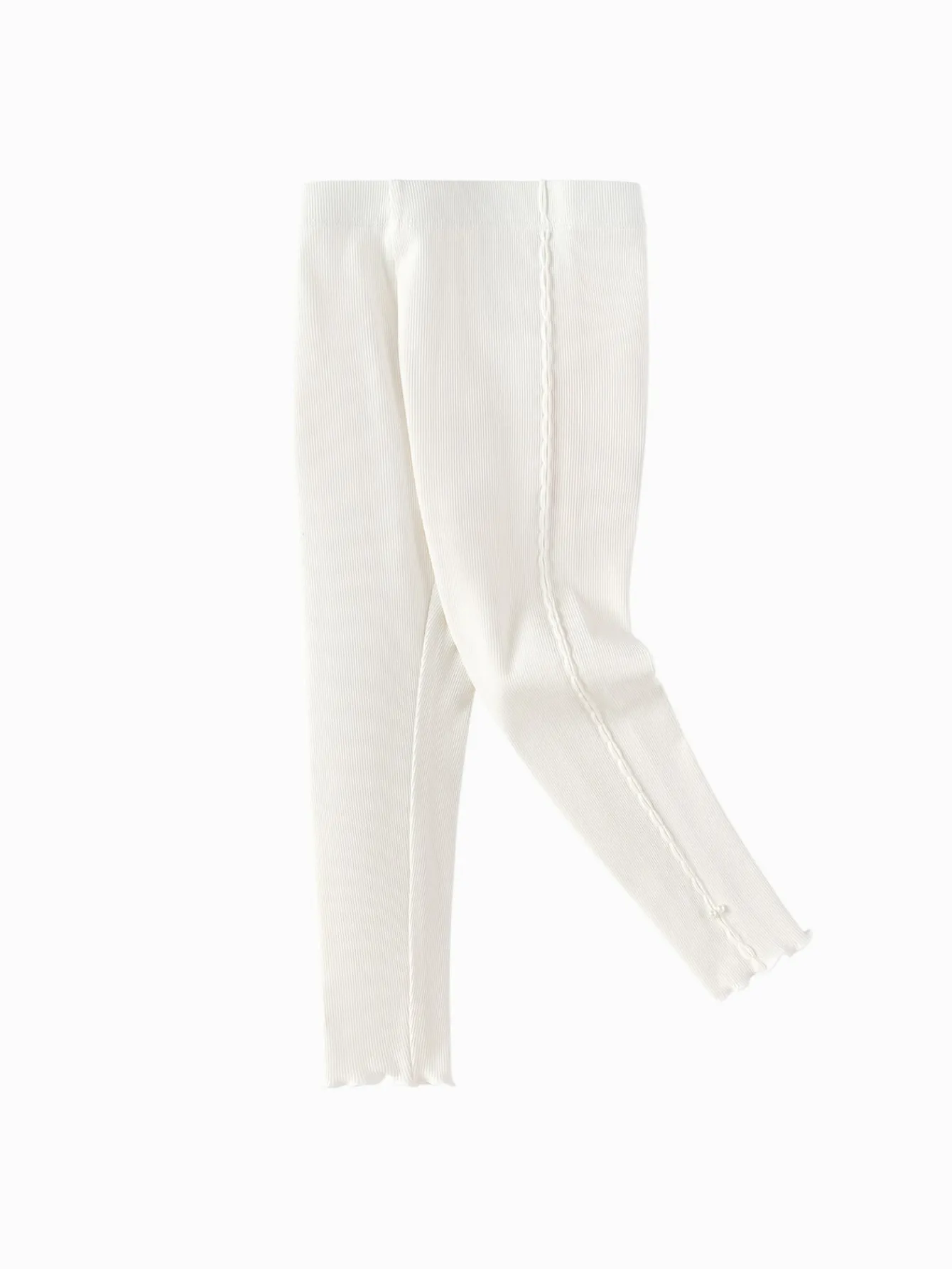 Balabala Children's Leggings Girls' Performance Pants 2025 Spring New Arrival Long Pants Off-white Best