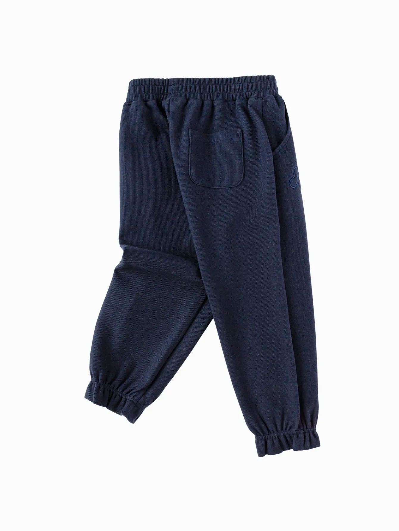 Balabala Children's Pants Girls 2025 Spring New Style Casual Pants Versatile Dark Blue Flash Sale