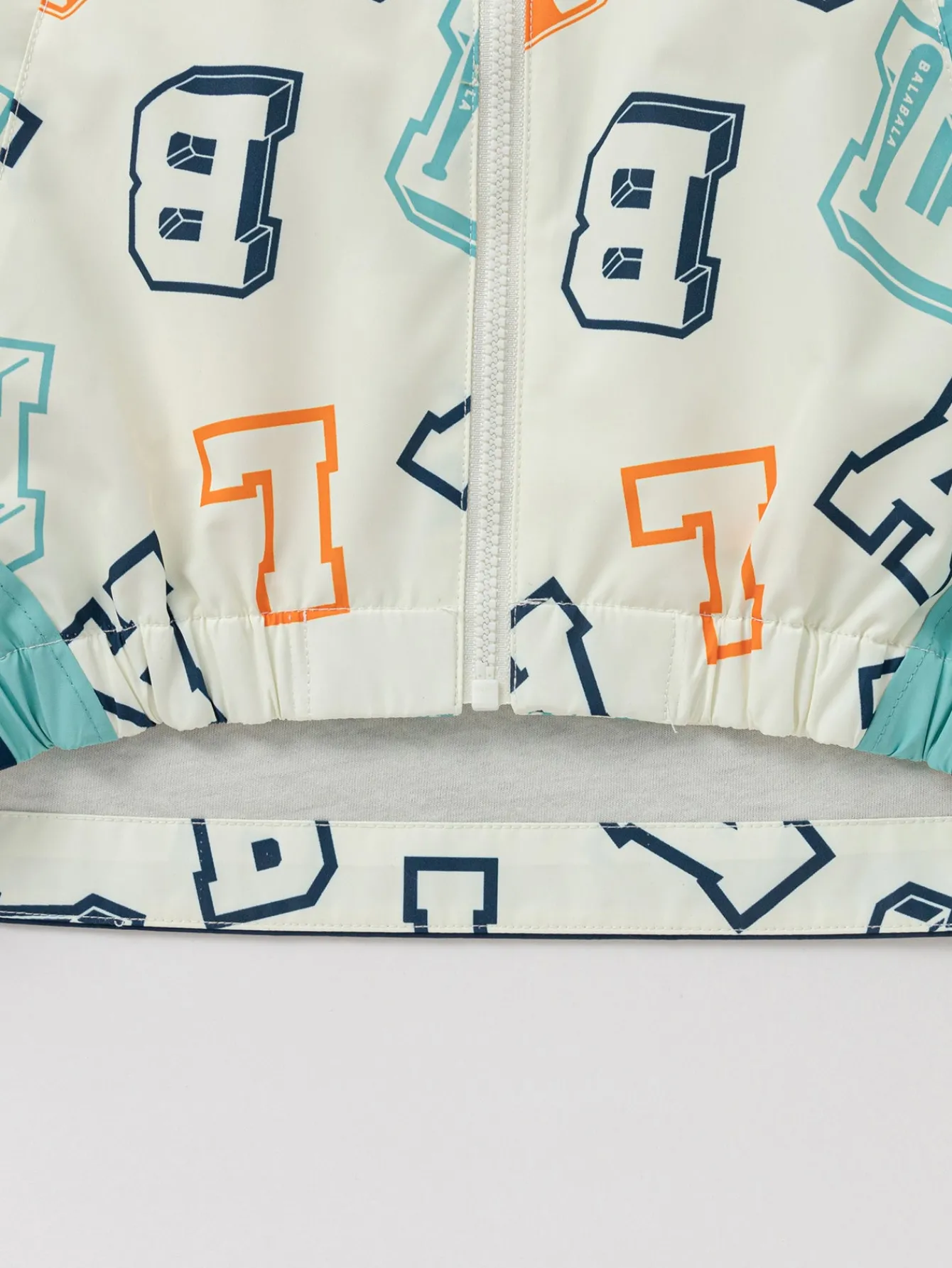 Balabala children's soft shell coat for boys 2025 spring new style hooded top White Fashion