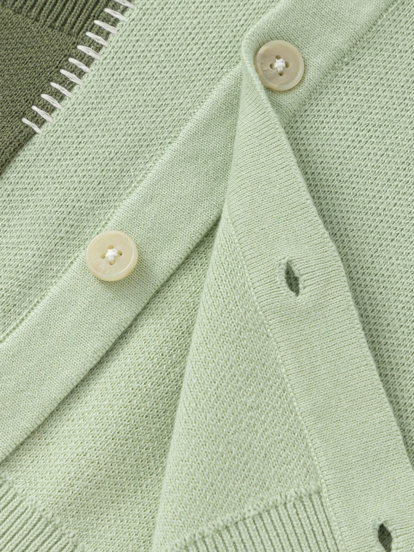 Balabala children's sweater V-neck knitted sweater Toddler Boys clothing 2025 spring new style open sweater Pink Green Cheap