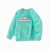 Balabala Children's Sweatshirt Boys' Inner Wear 2025 Spring New Printed Top Green Cheap