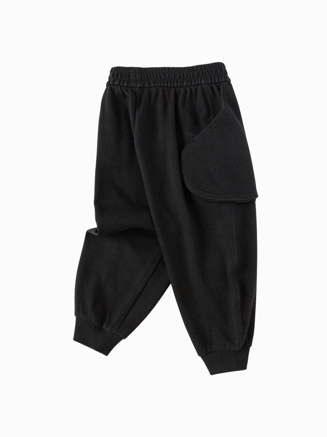 Balabala Children's Trousers Boys' Drawstring Trousers 2025 Spring New Casual Pants Black Sale
