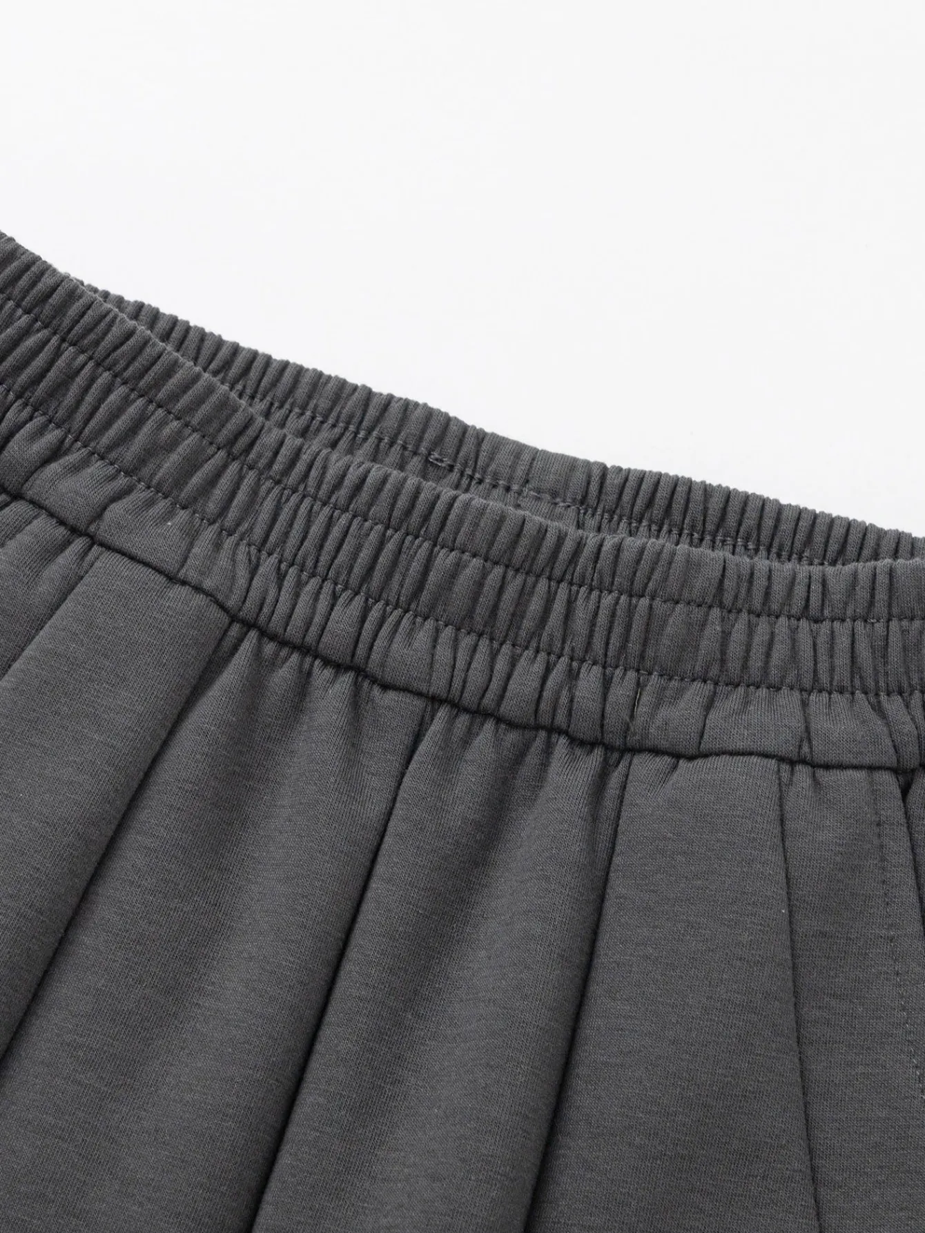 Balabala Children's Trousers Boys' Knitted Drawstring Trousers 2025 Spring New Knit Pants Dark Gray Shop