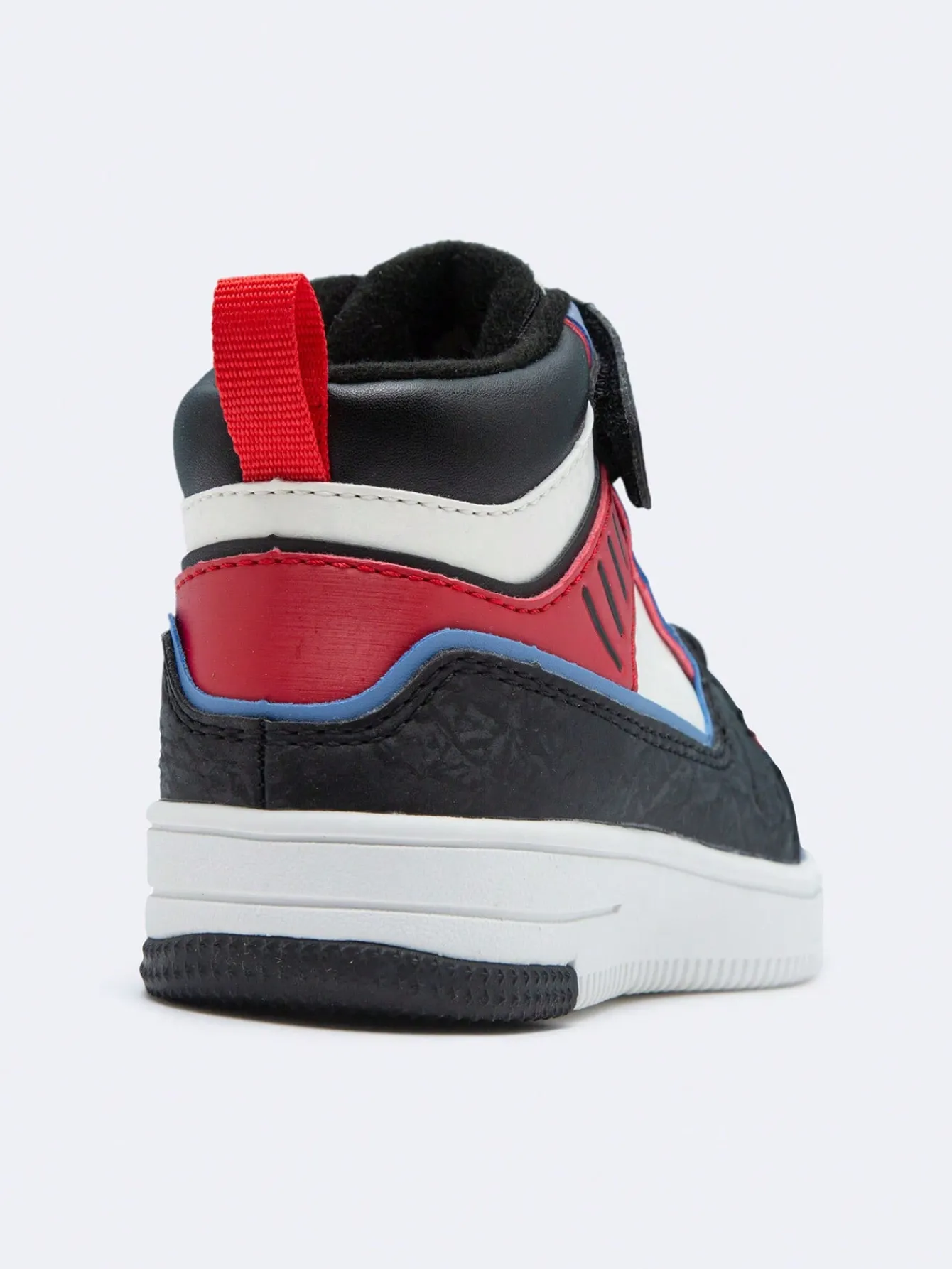 Balabala Children's Winter Comfortable And Warm Fleece Lined Casual Non-Slip Sneakers White Blue Online