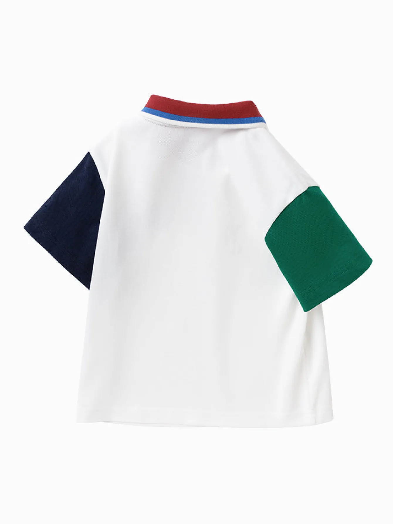 Balabala contrast color comfortable short-sleeved T-shirt 2-8 years Clearance