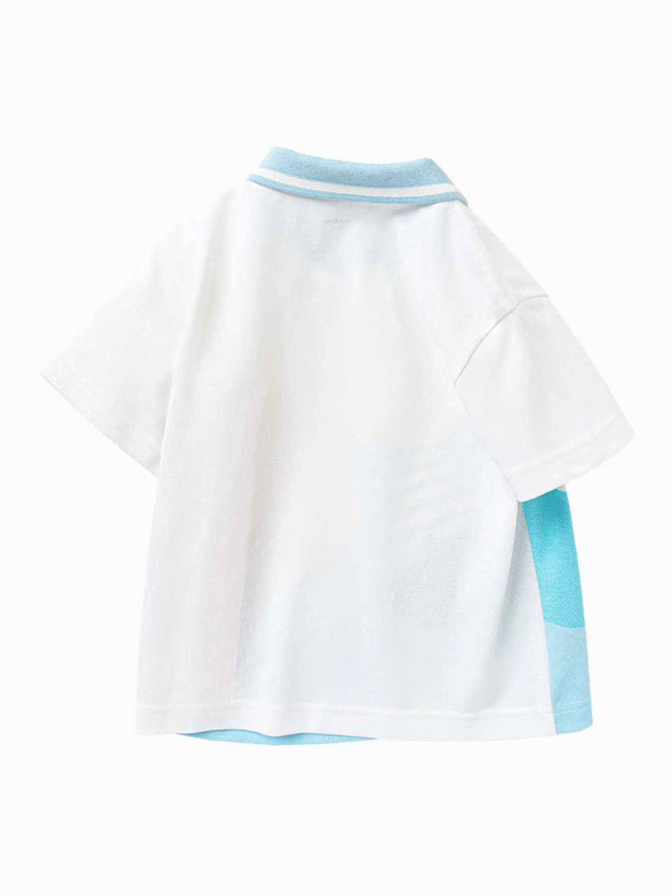 Balabala contrast color comfortable short-sleeved T-shirt 2-8 years Clearance