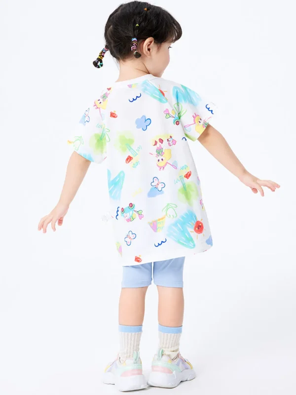 Balabala fashion sweet short-sleeved suit 2-8 years Cheap