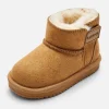Balabala Girl Baby Toddler and Kids Water-Repellent Plush Snow Boots Discount