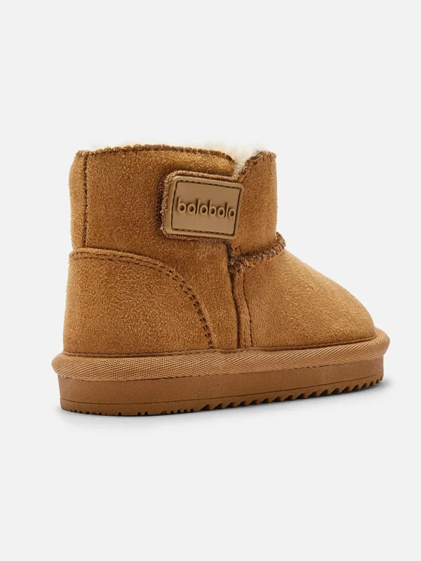 Balabala Girl Baby Toddler and Kids Water-Repellent Plush Snow Boots Discount