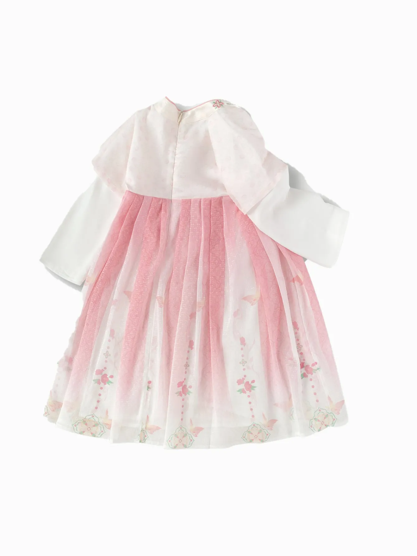 Balabala Girl Hanfu Dress Kids Ru Skirt 2025 Winter New Red New Year's Outfit Chinese Style Dress Online