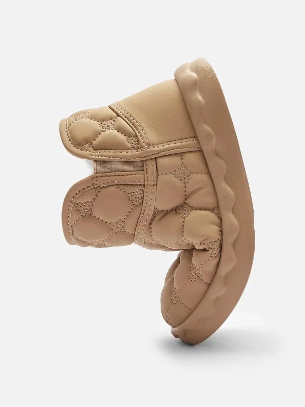 Balabala Girl Toddler and Kids Waterproof Slip-On Elastic Snow Boots Store