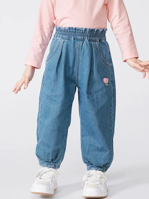 Balabala Girl Toddler Trousers Blue Flash Sale