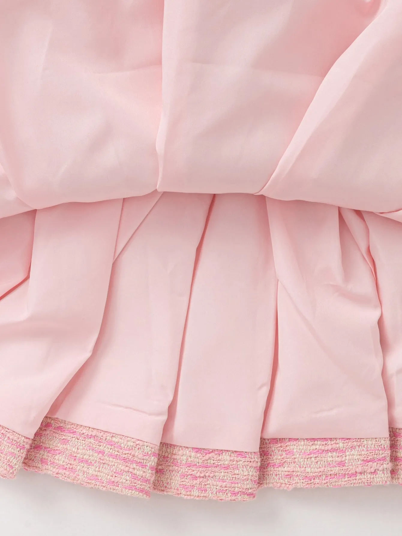 Balabala Girls' Clothing Pleated Skirt Set Two-Piece Elegant Wind 2025 Spring and Autumn New Red Best Sale