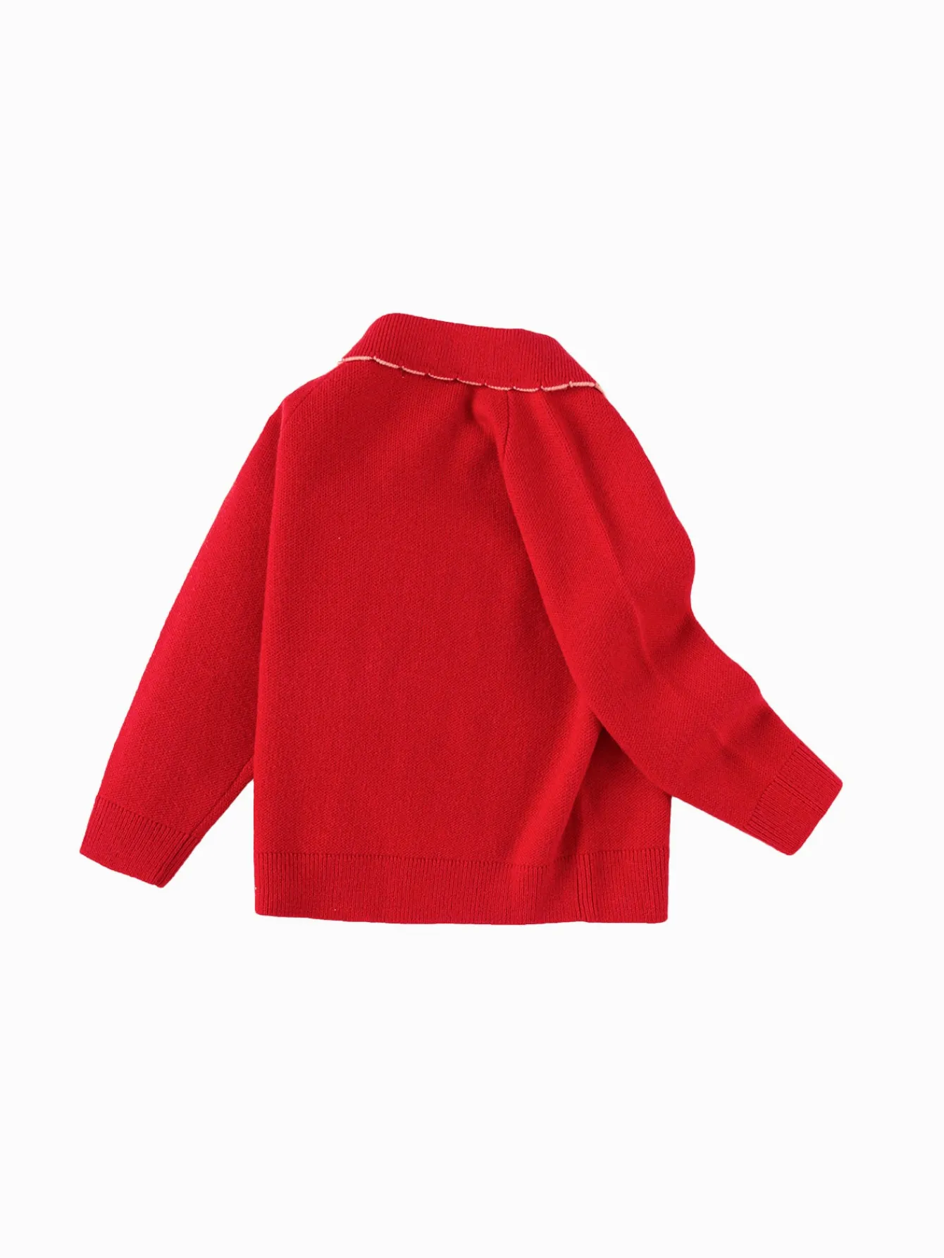 balabala_girls_sweater__new_winter_kids_knitwear_top_new_years_red_fashion_exquisite_trendy_4.webp Balabala Girls Sweater 2024 New Winter Kids Knitwear Top New Year's Red Fashion Exquisite Trendy Chinese Red Outlet