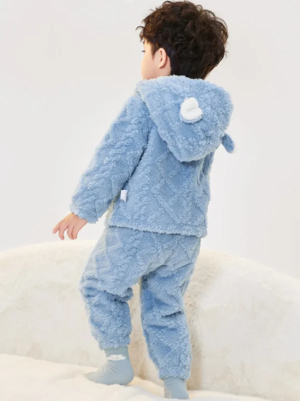 Balabala Home Animal Shaped Parent-Child Style Homewear Blue Hue Discount