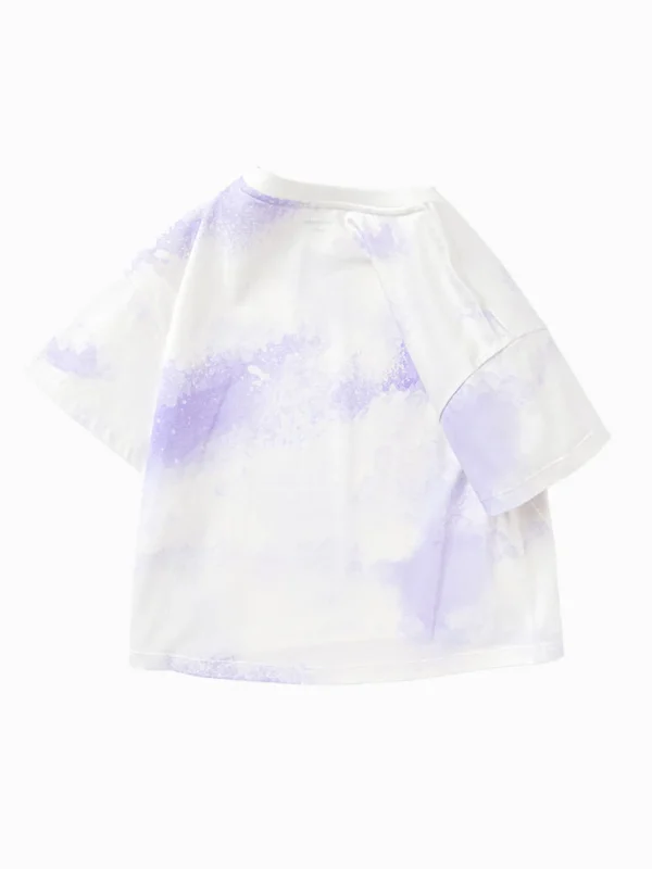 Balabala Kid Girl loose casual breathable short-sleeved T-shirt 7-14 years Hot