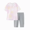 Balabala kid short-sleeved sports two-piece suit 7-14 years Outlet