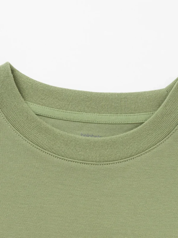 Balabala Kids Boy Antibacterial Quick-Drying Rounded V-Neck Long Sleeve T-Shirt 7-14 Years Online