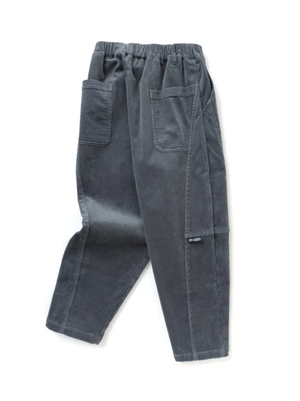 Balabala Kids Boy Embroidered Pocket Trousers Cool Gray Best Sale