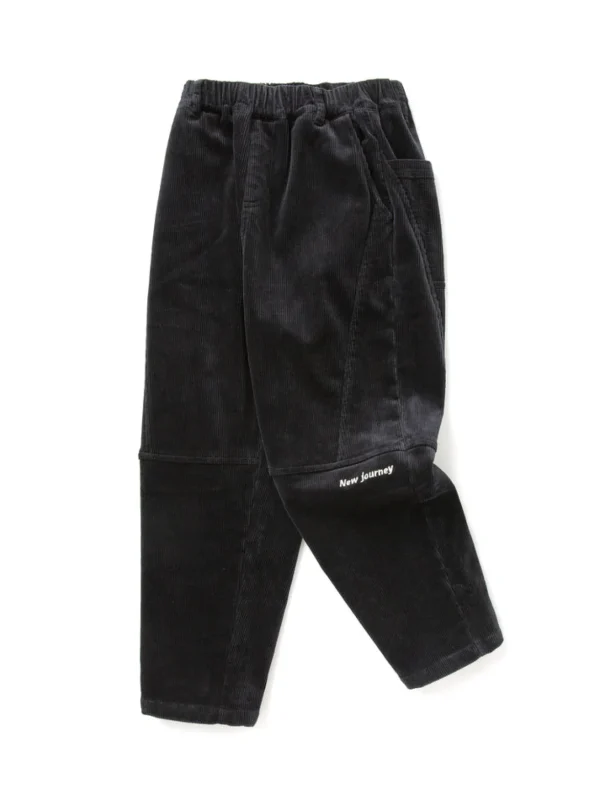 Balabala Kids Boy Embroidered Pocket Trousers Black Online