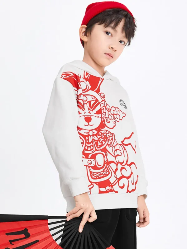 Balabala Kids Boy Hooded Sweatshirt 7-14 Years Online