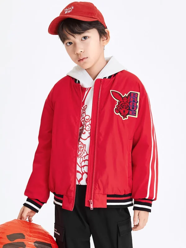 Balabala Kids Boy Woven Cotton Jacket 7-14 Years Discount