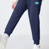 Balabala Kids Classic Colorful Windproof Jogging Trousers Dark Blue Cheap
