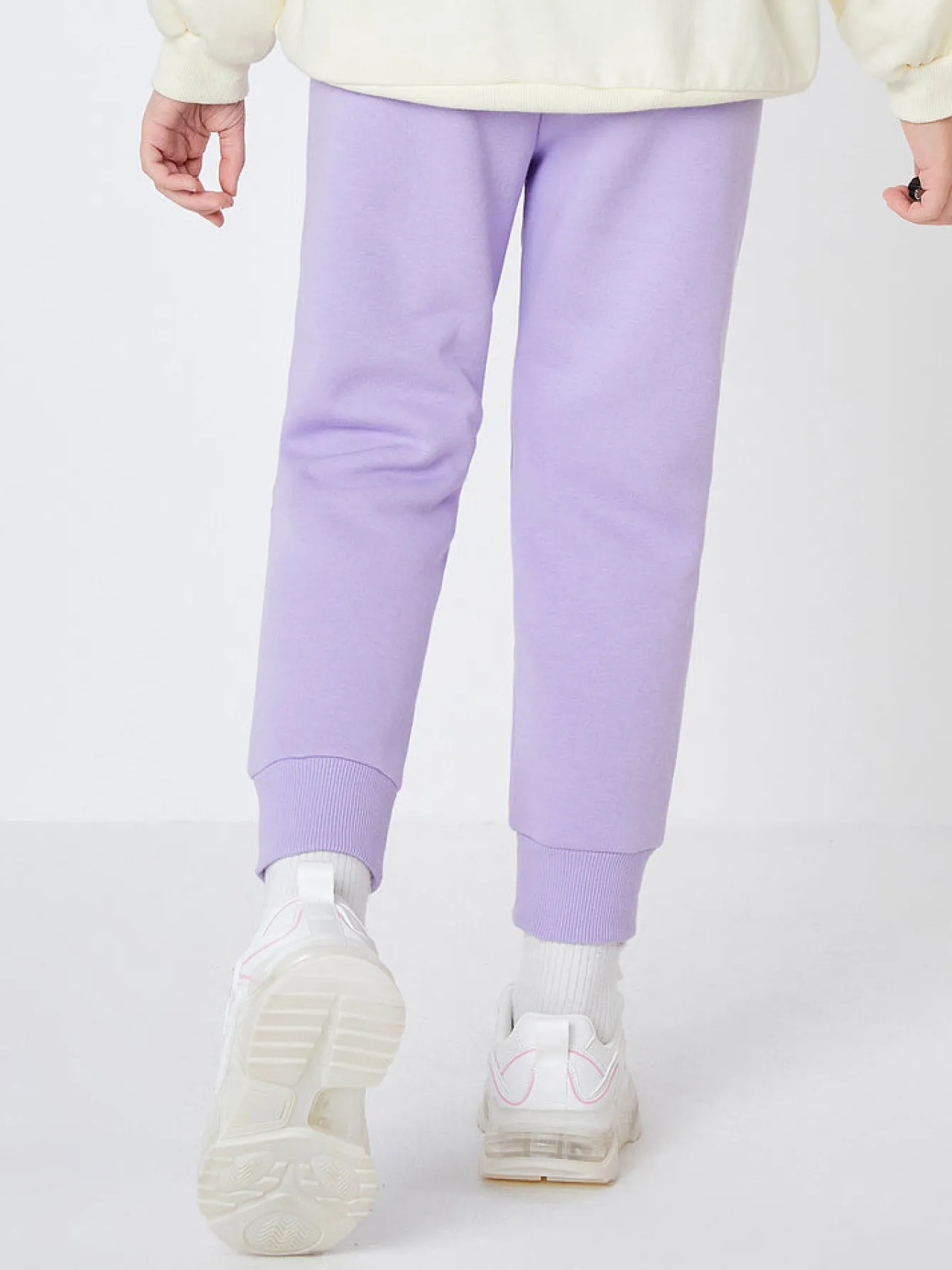 Balabala Kids Classic Colorful Windproof Jogging Trousers Violet Flash Sale
