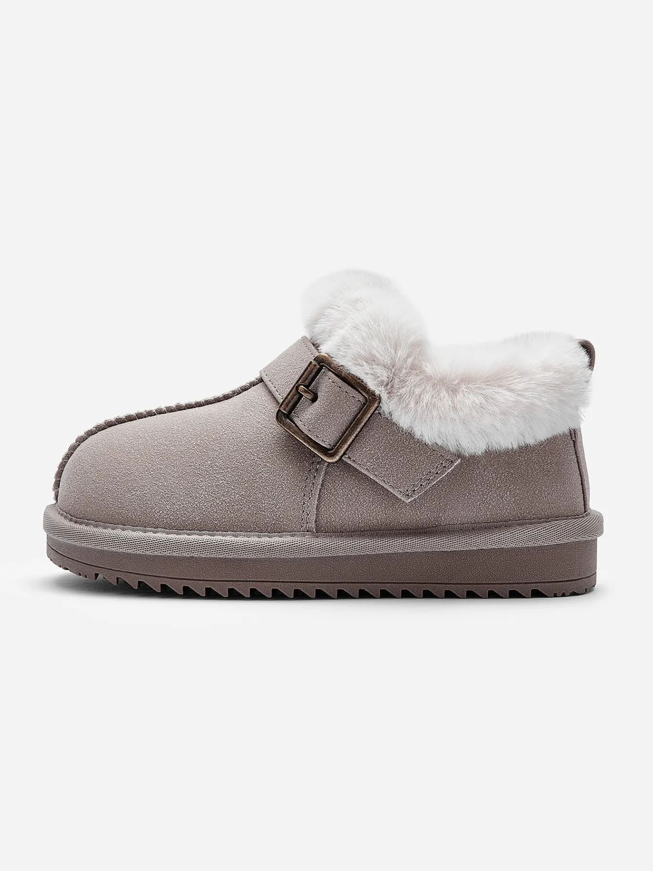 Balabala Kids Faux Fur Warm Winter Snow Boots, Toddler Boys Girls Comfortable Mini Boots Outlet