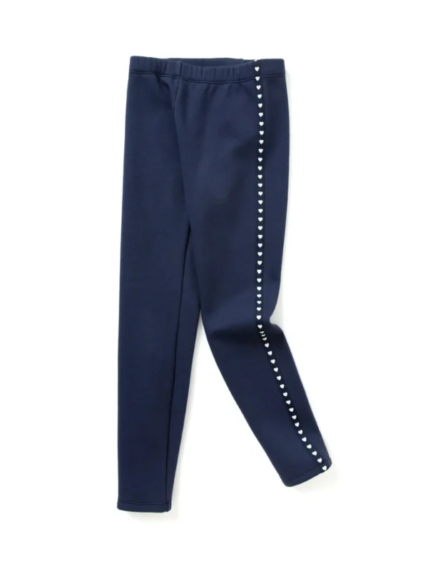 Balabala Kids Girl Comfortable Fleece Trousers Dark Blue Flash Sale