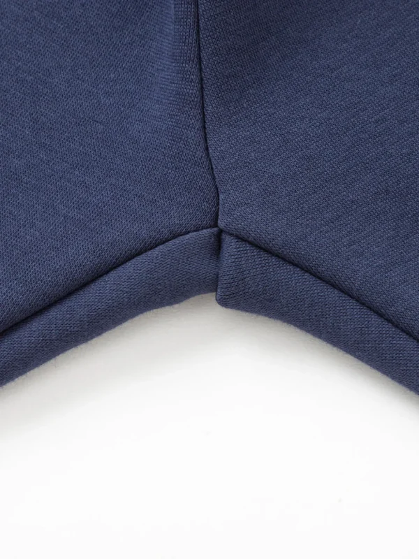 Balabala Kids Girl Comfortable Fleece Trousers Dark Blue Flash Sale