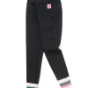 Balabala Kids Girl Fleece Lining Slim Fit Trousers Black Store