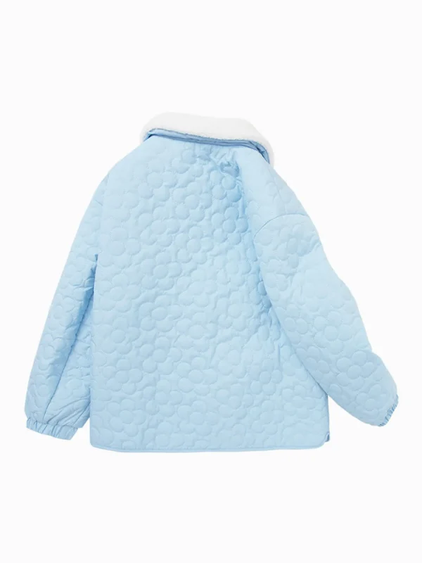 Balabala Kids Girl Quilted Embossed Woven Cotton Jacket 7-14 Years Discount