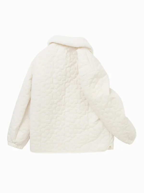 Balabala Kids Girl Quilted Embossed Woven Cotton Jacket 7-14 Years Discount